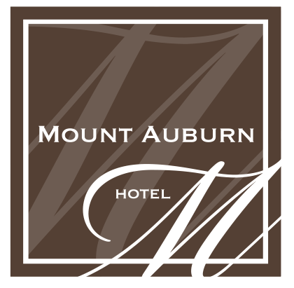 Mt. Auburn Hotel stationery package and signage